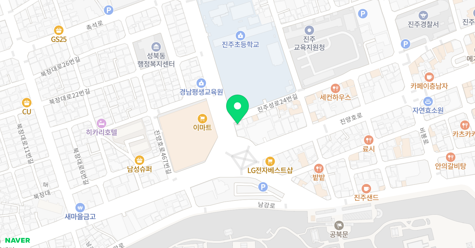 와토 태권도장 위치