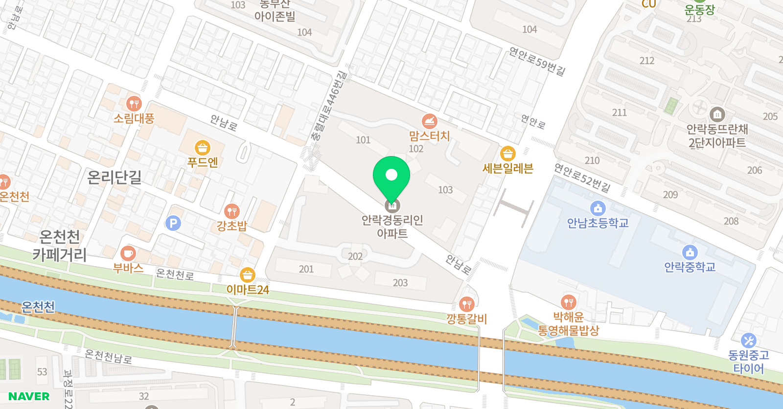 수학나루터 위치