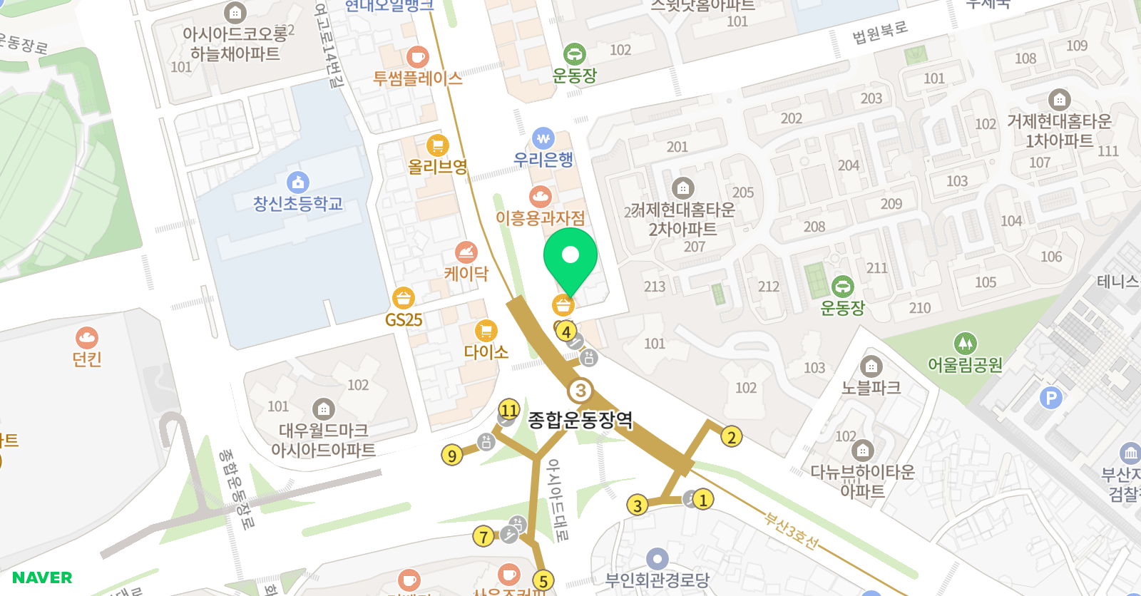 아벨 명품 수학학원 위치