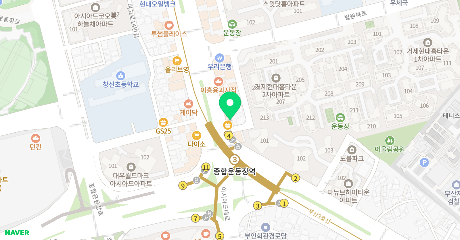 아발론랭콘 어학원 부산동래연제캠퍼스 위치