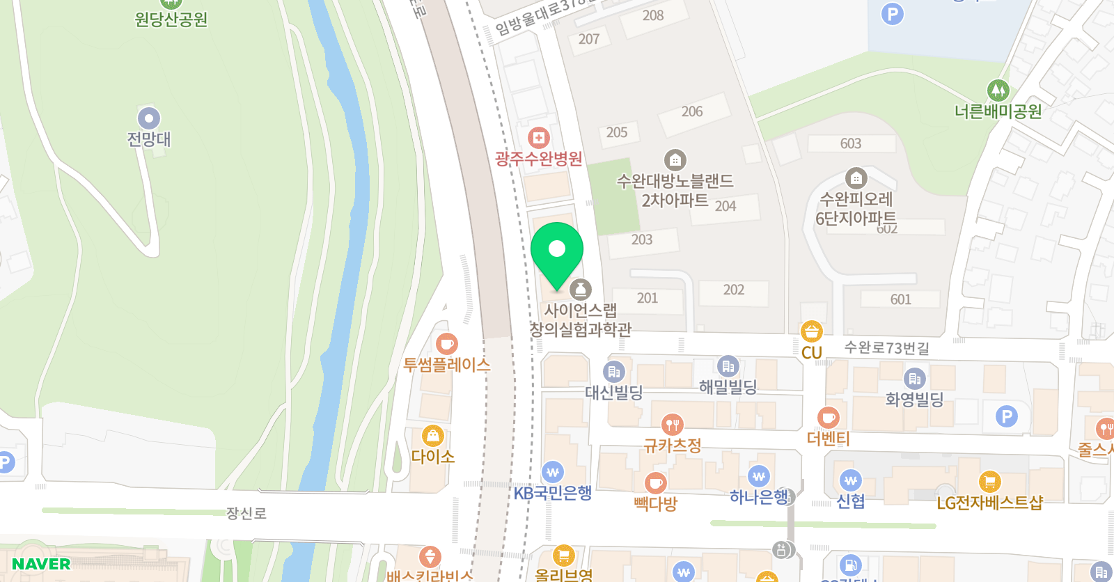 아이비리그 영어수학학원 위치