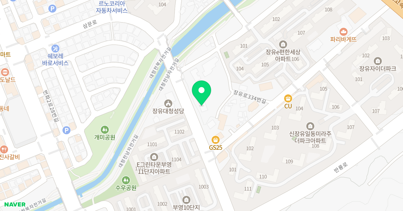 세종 음악학원 위치