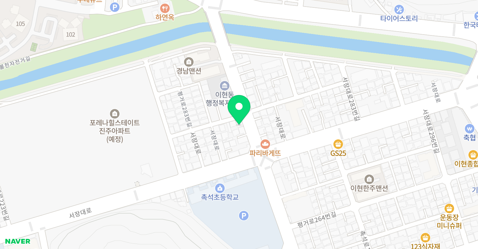 수학무한도전 학원 위치