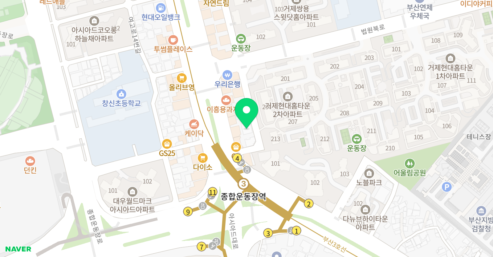 석정훈 수학논술학원 위치