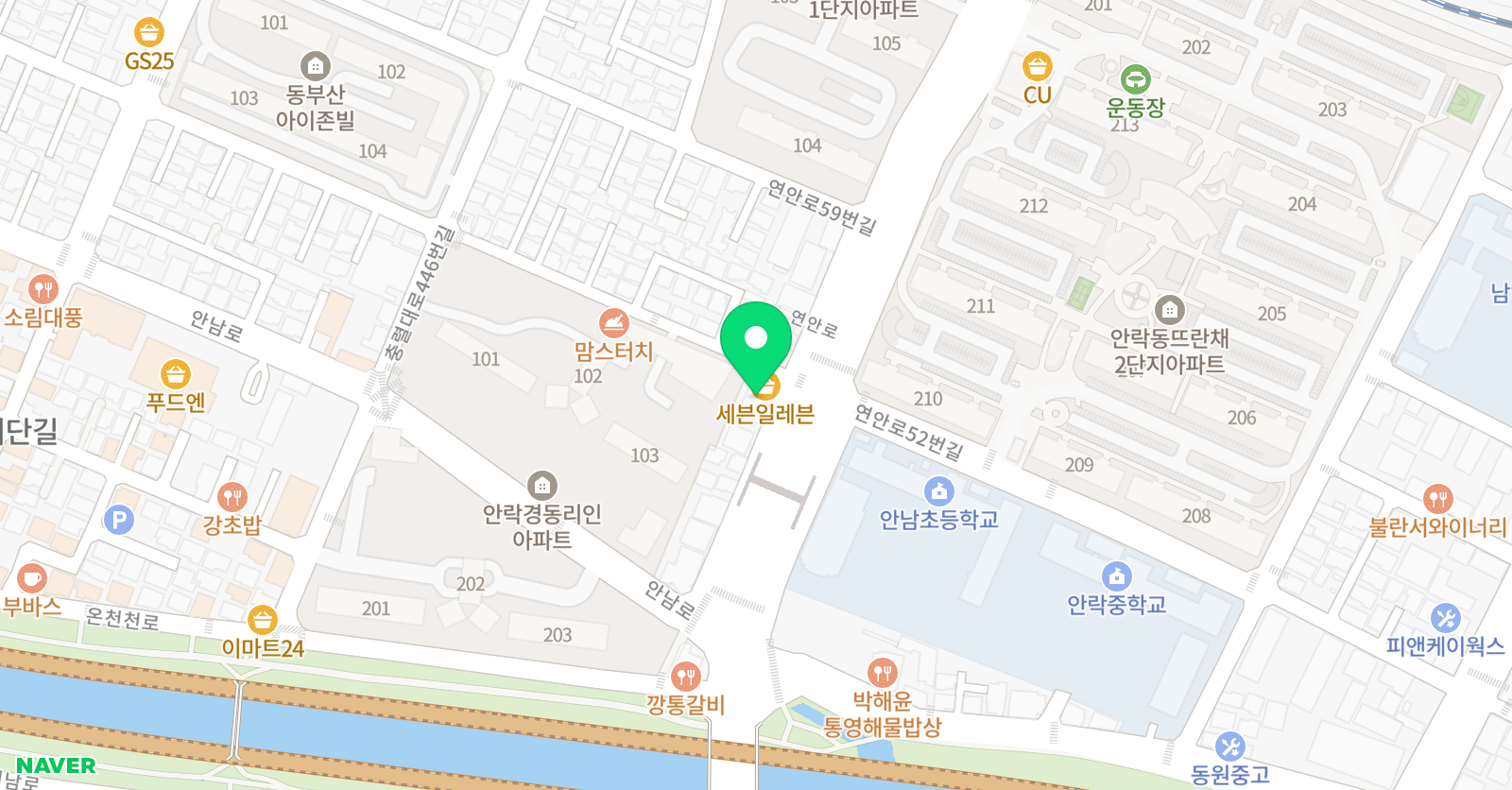 클배움 자기주도학습학원 위치