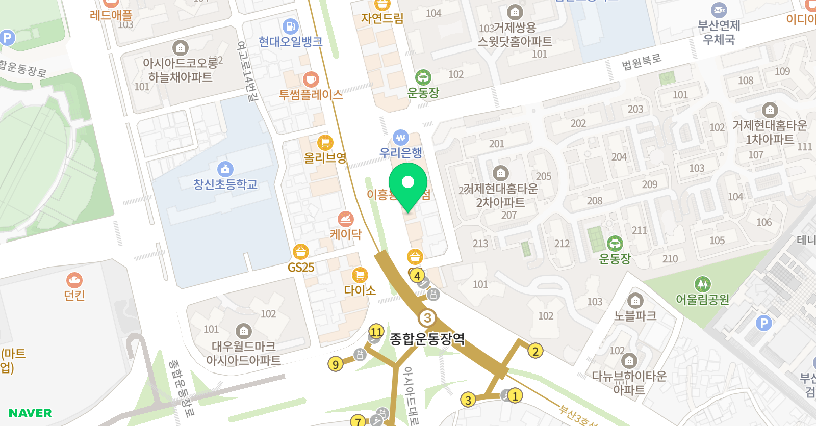 퍼스널수학 위치