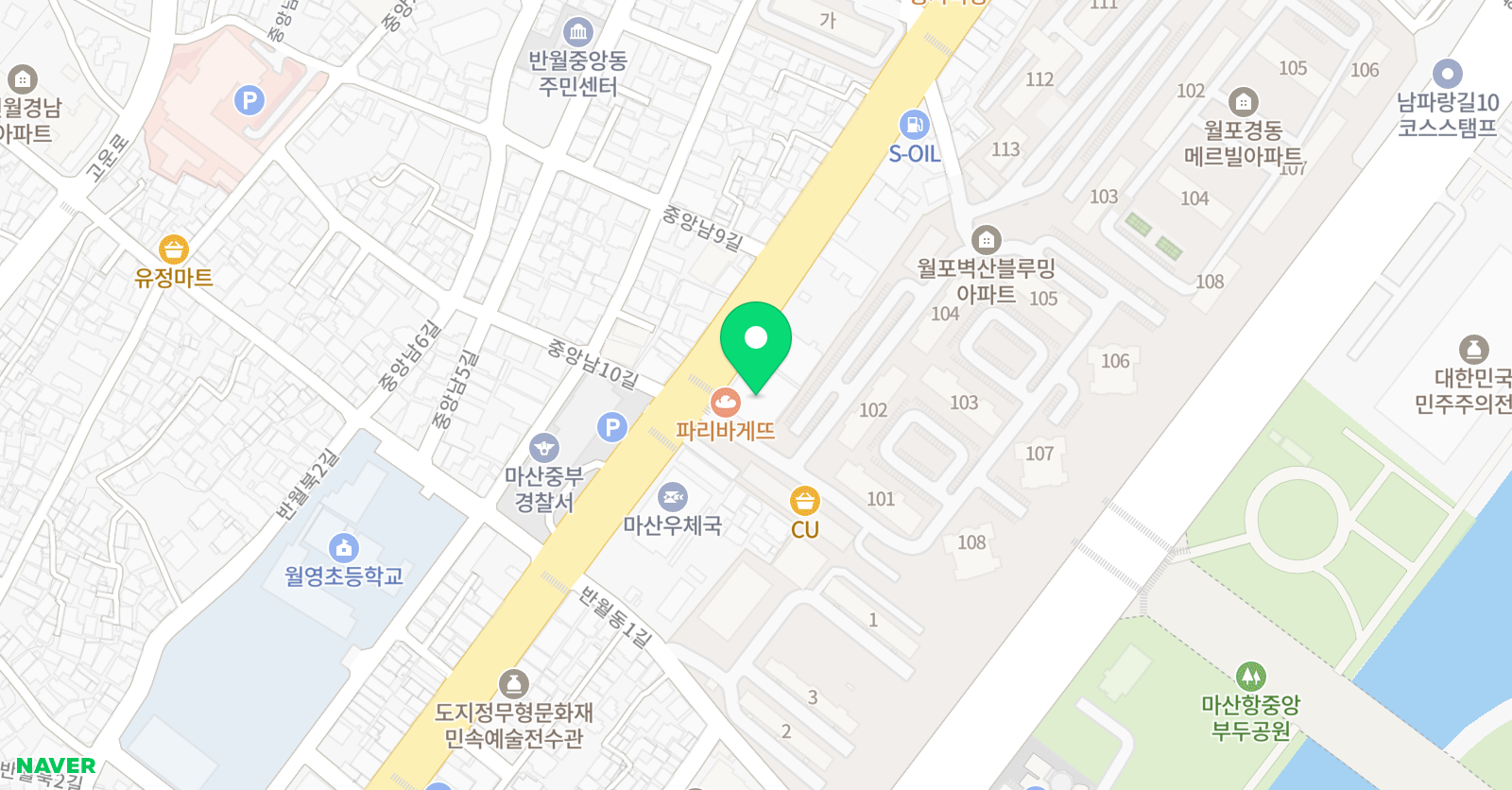 매쓰윈 수학학원 위치