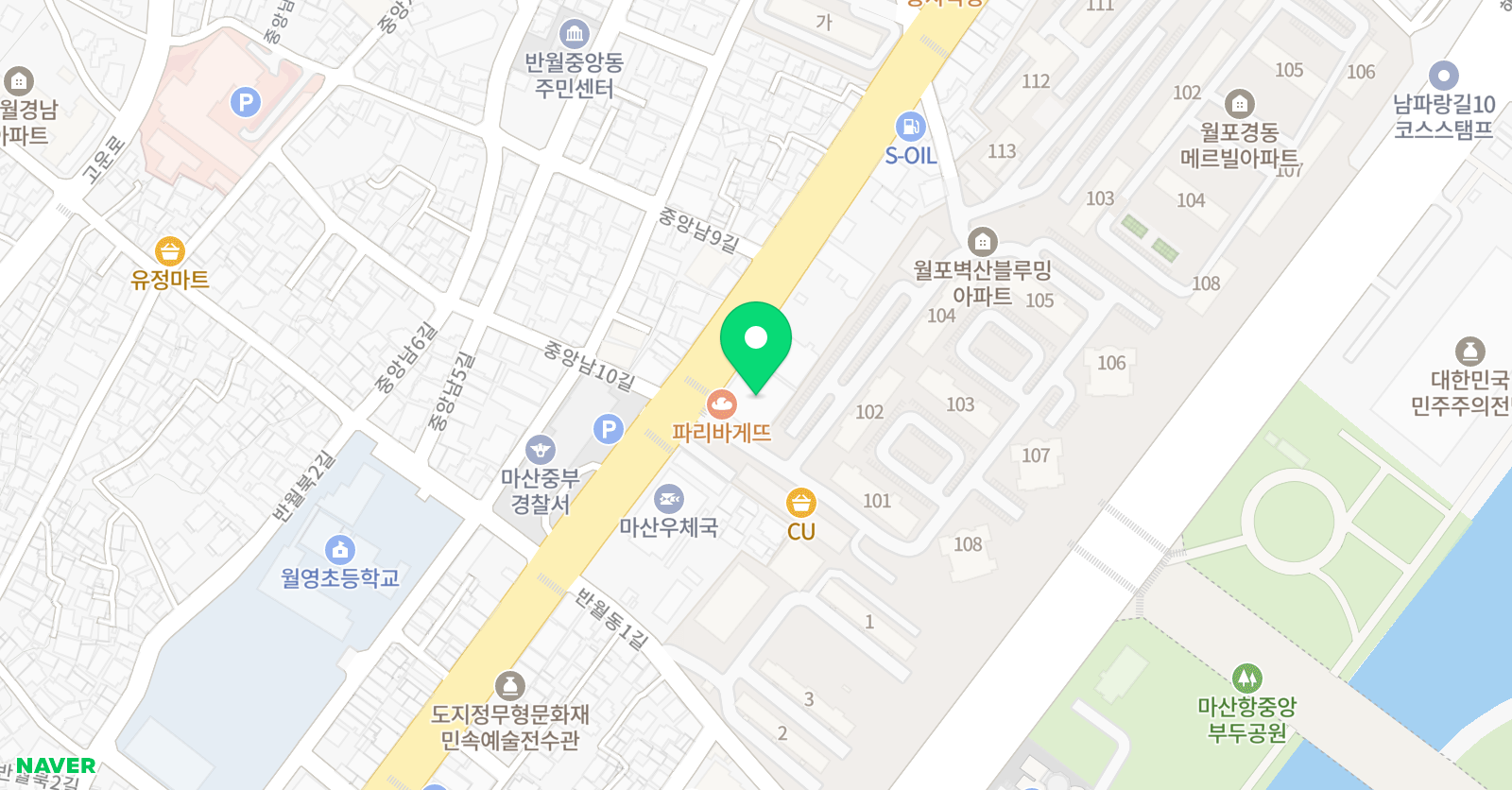 아름솔 음악전문학원 위치