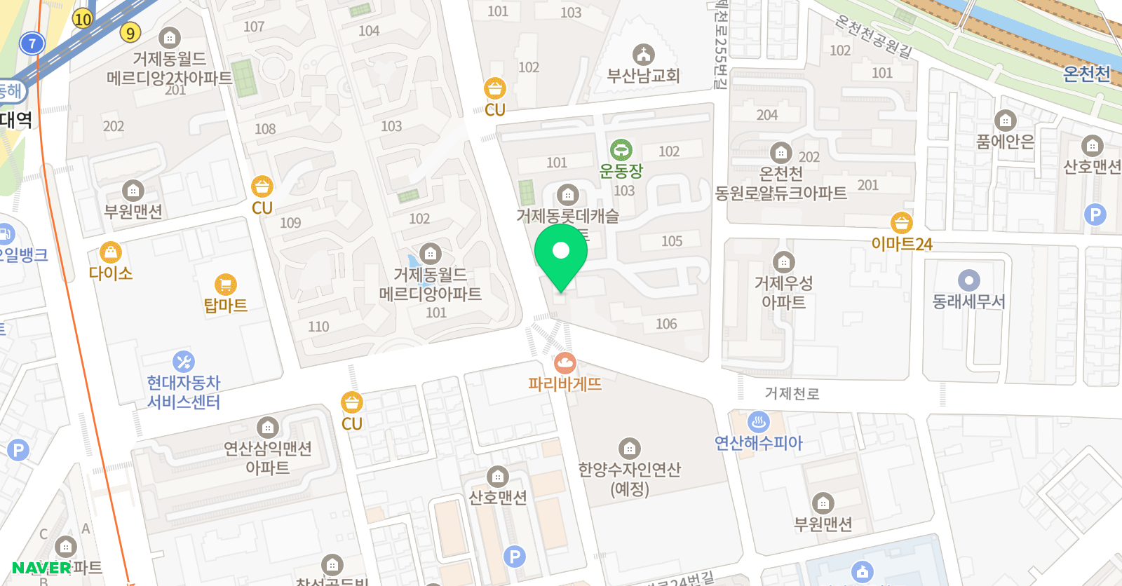 롯데월드 태권도 위치