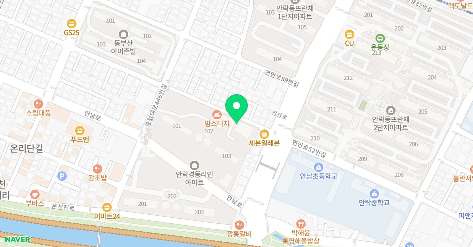 메스토리 수학교습소 위치