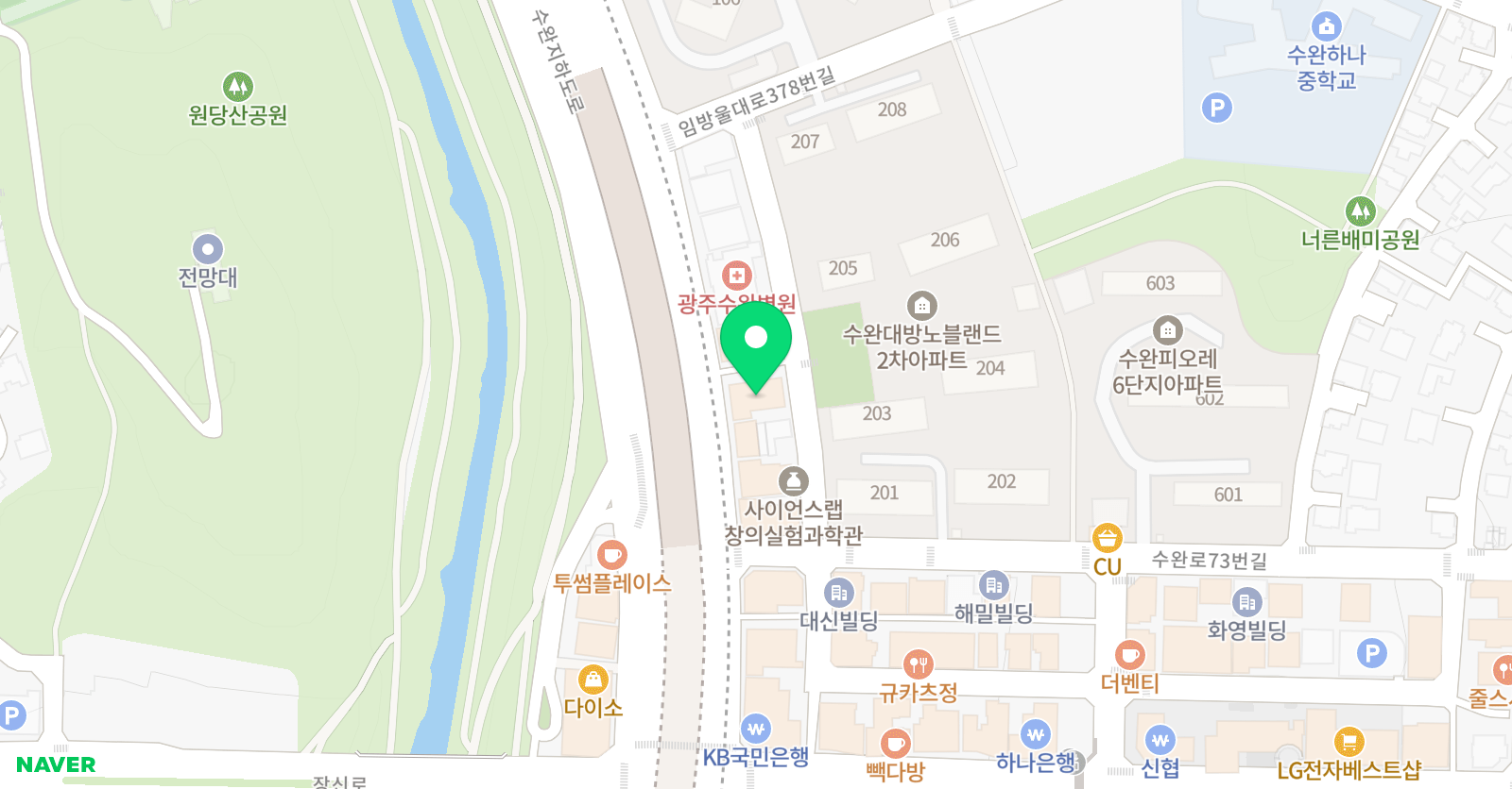 센트럴 어학원 위치