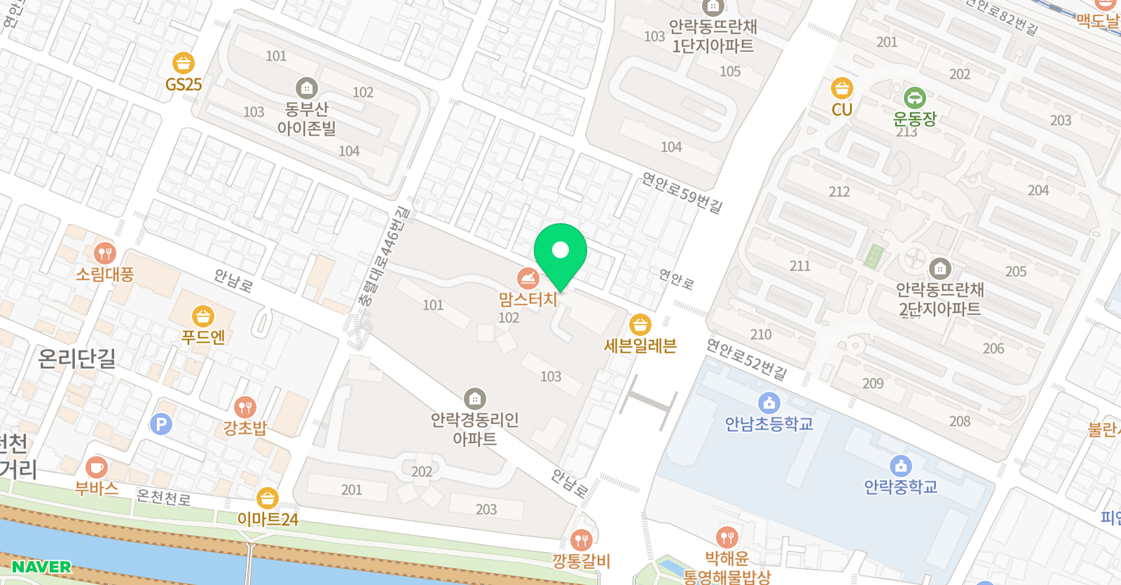 톡아트 미술 위치