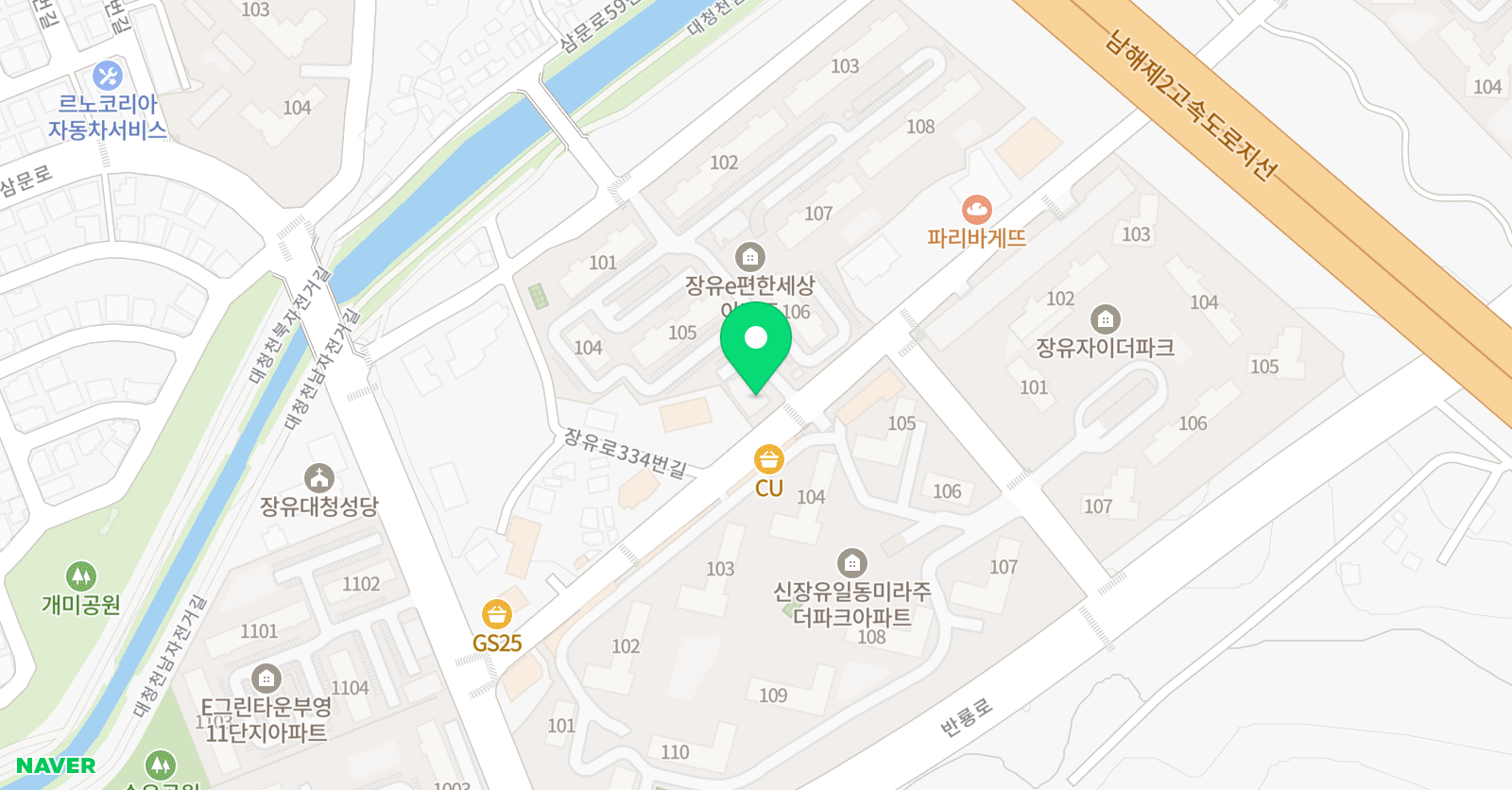 MTA 태권도 김해대청점 위치