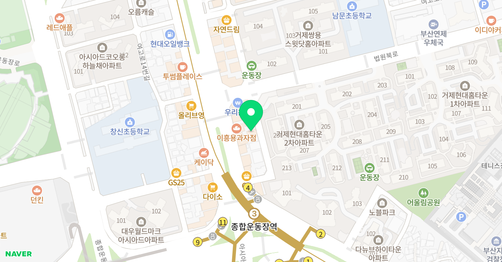 라임라잇 수학학원 위치