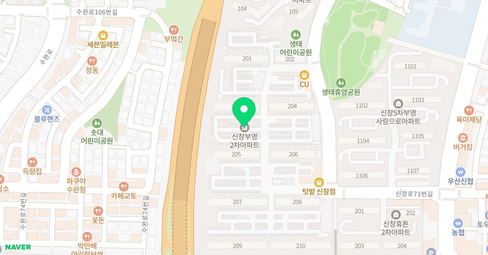 점핑팝줄넘기클럽 신창점 위치