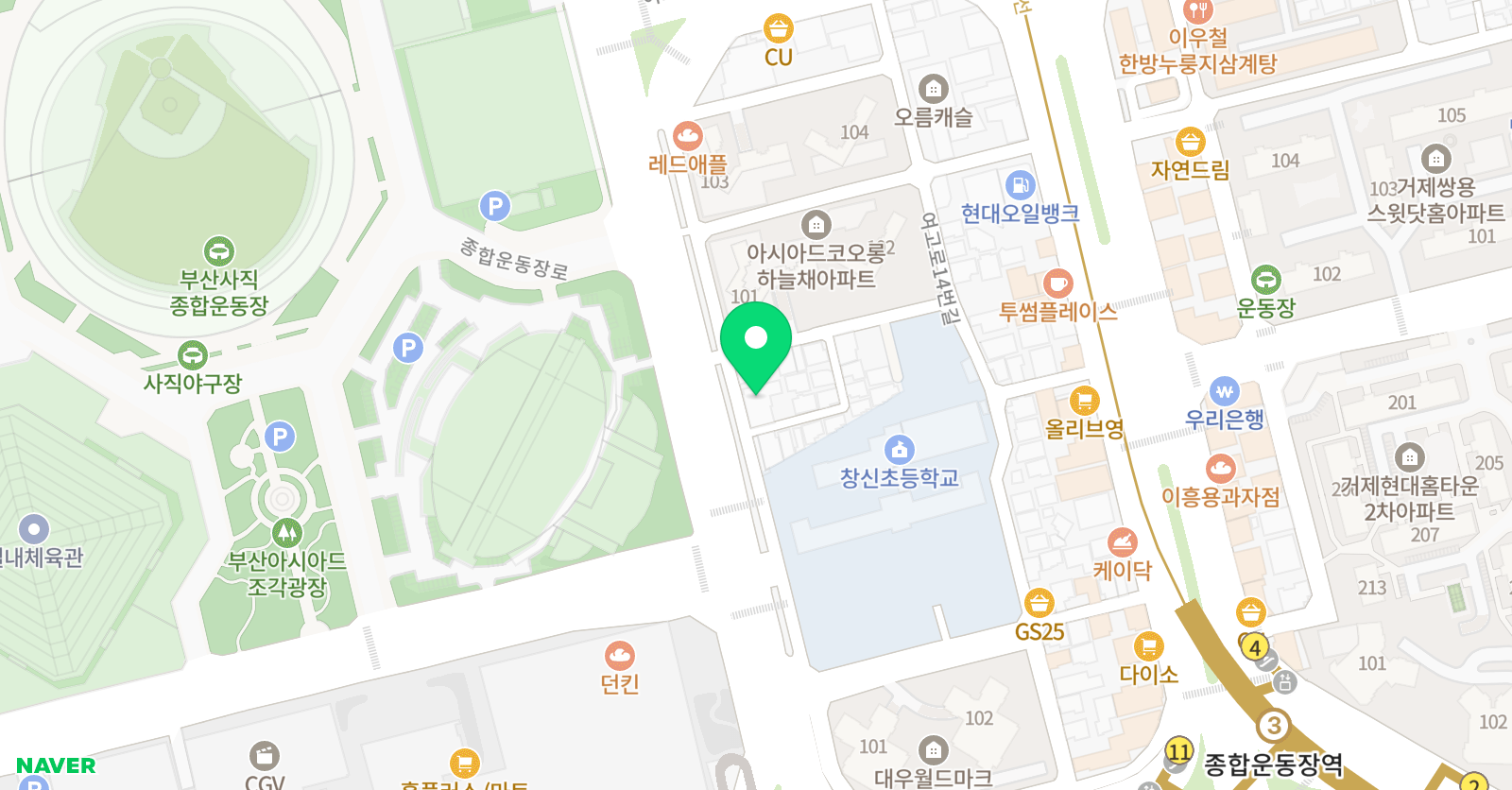 코스터디베타 수학학원 위치