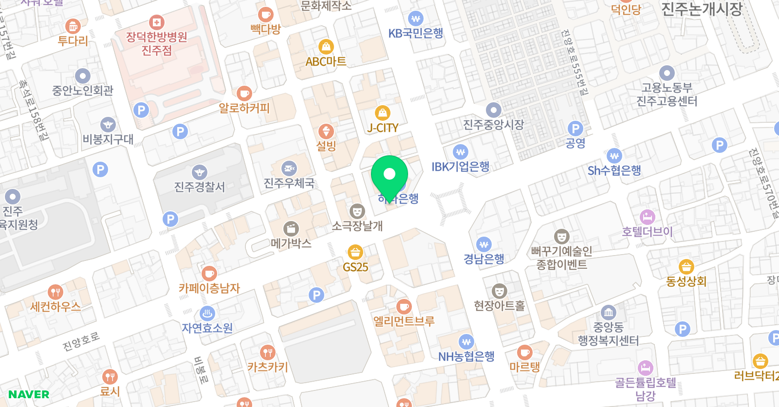 인아프리카 미술학원 위치
