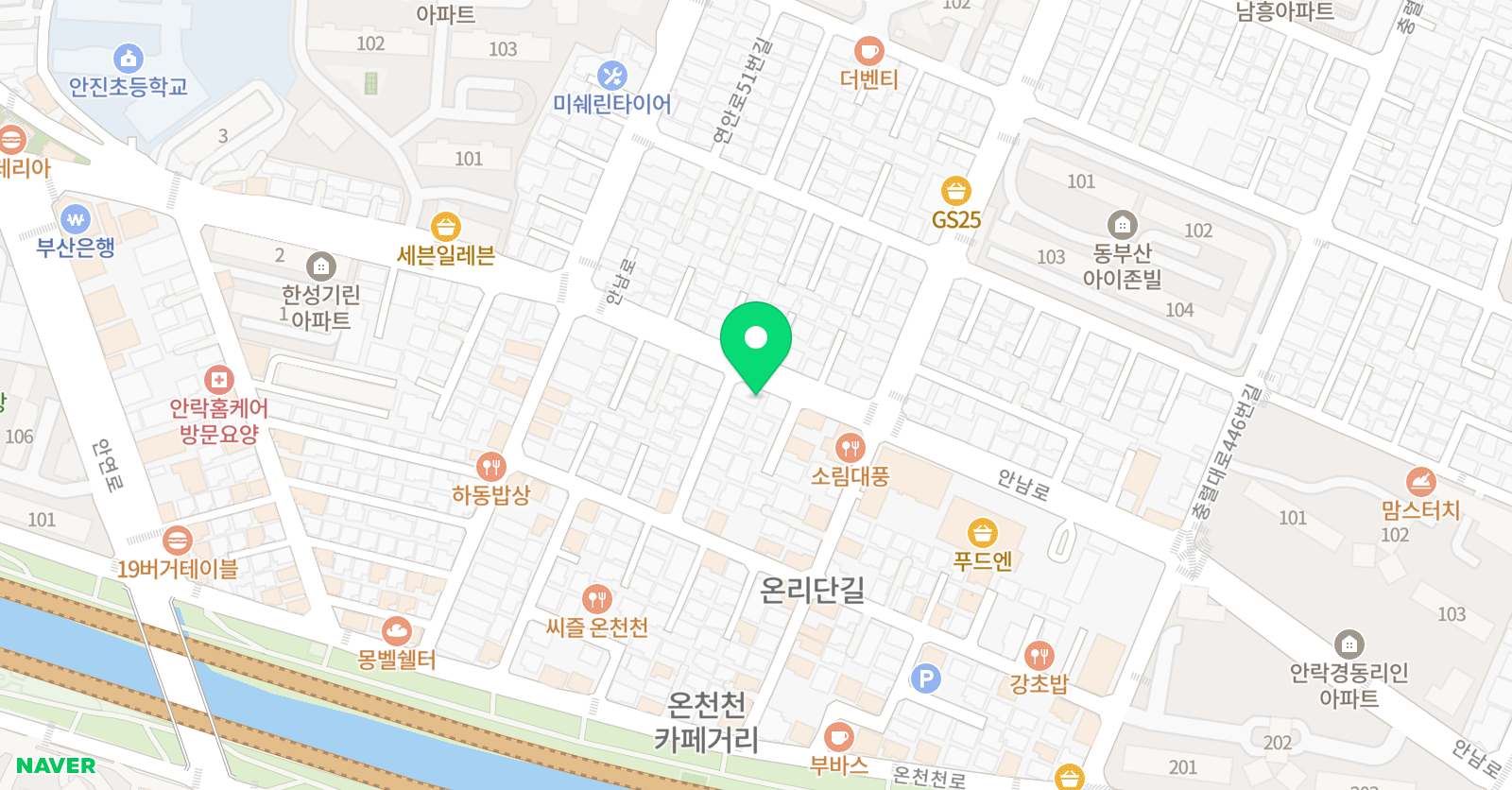 히람뮤직 위치