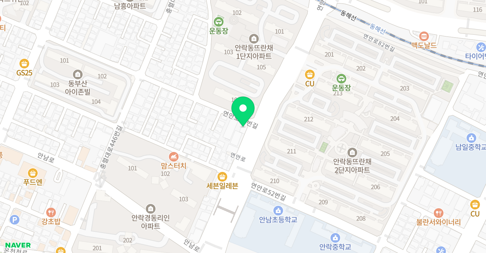 와이 수학과학학원 위치