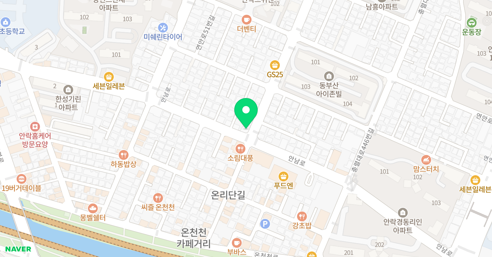 마하 수학학원 위치