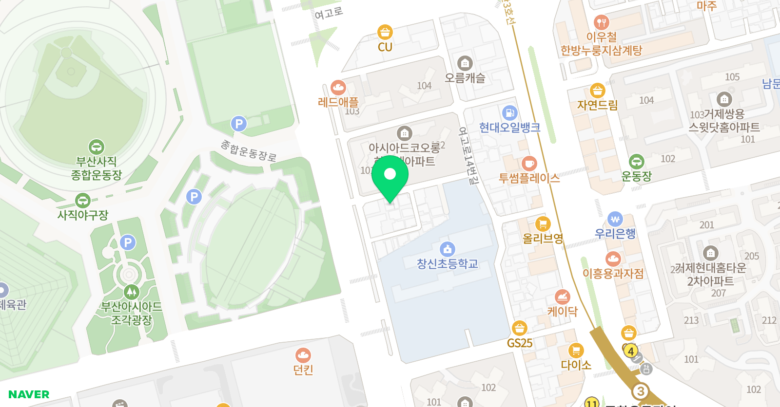 씨투엠 교과사고력수학 위치