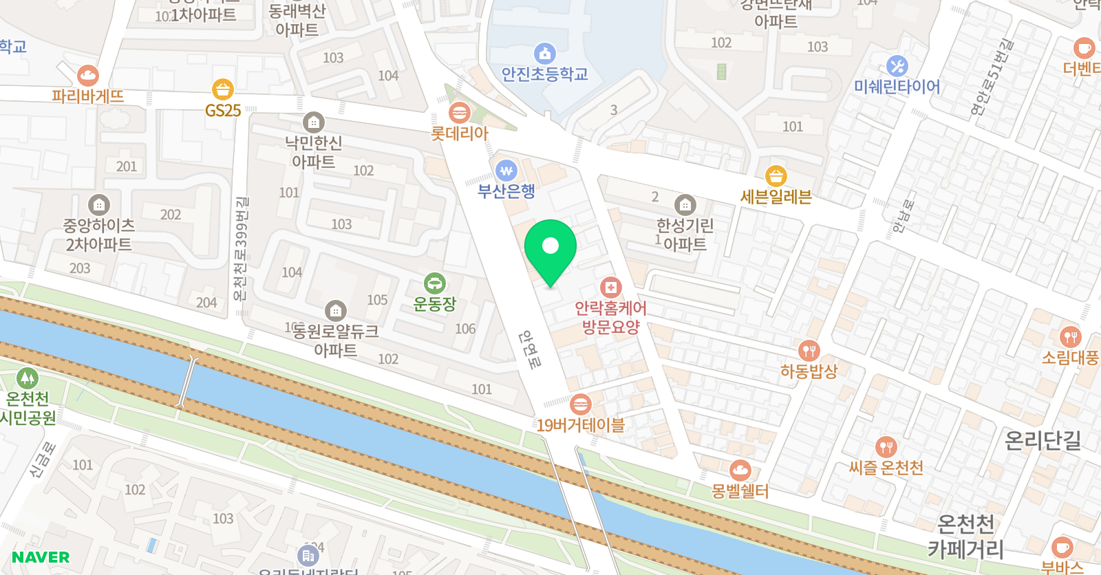 들꽃 미술 위치