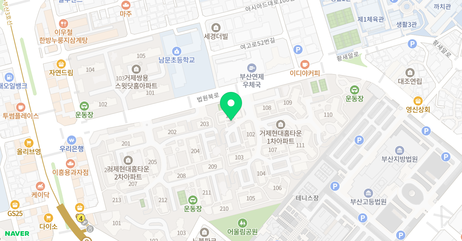 이윤정 수학 과외방 위치