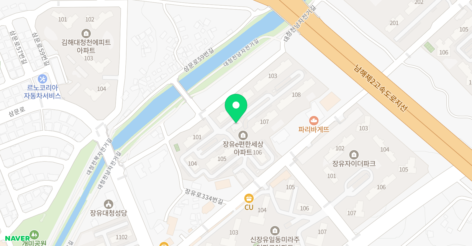 글로리아 음악학원 위치