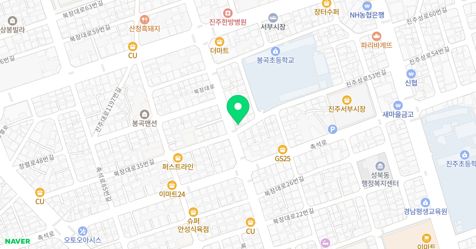 정쌤스터디 수학교습소 위치