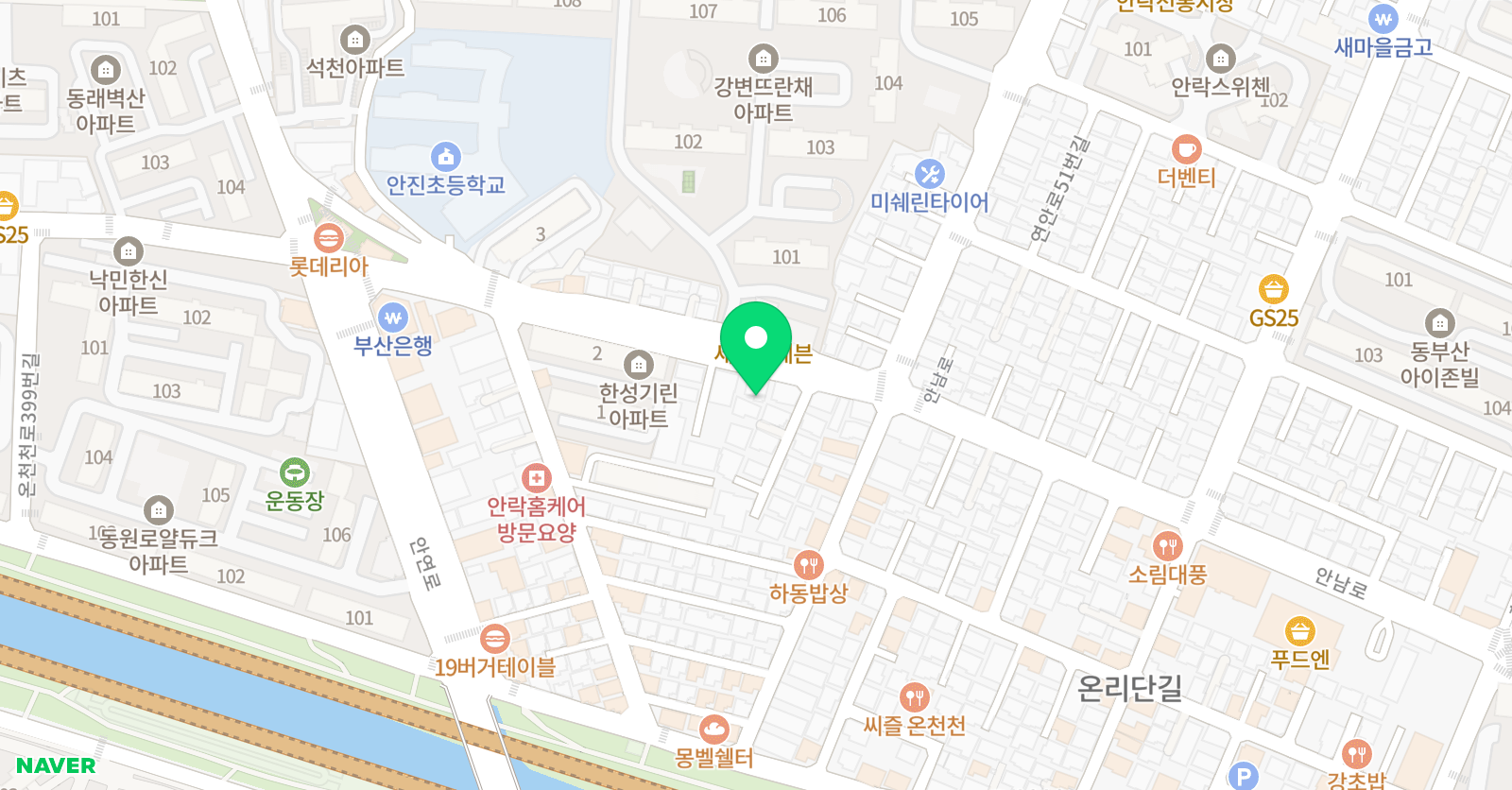 소미아트 부산동래센터 위치