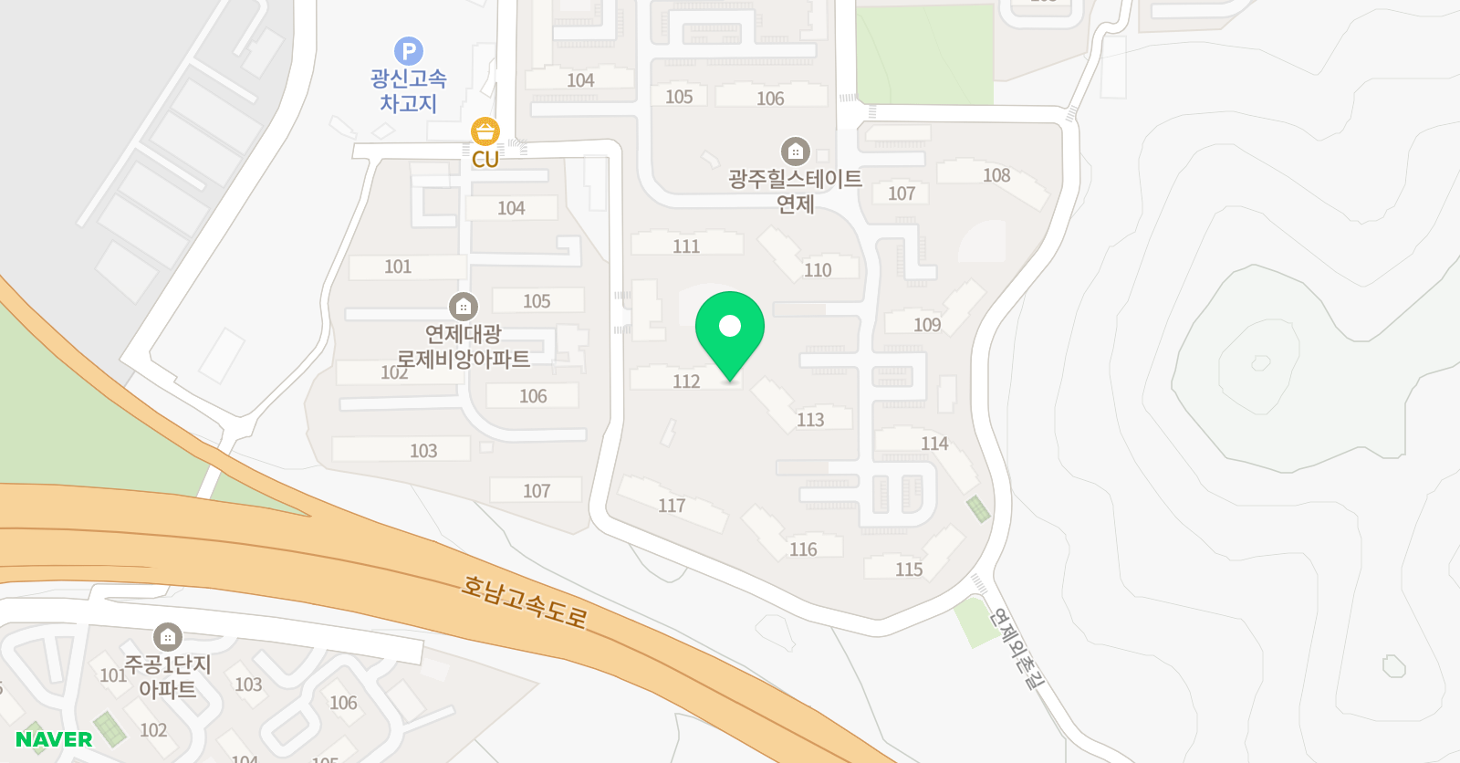 신기한나라라운지 연제힐스테이트센터 위치