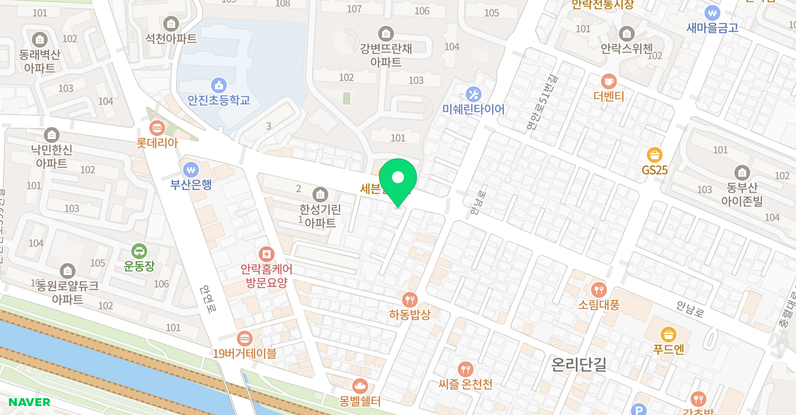 하이탑 학원 위치