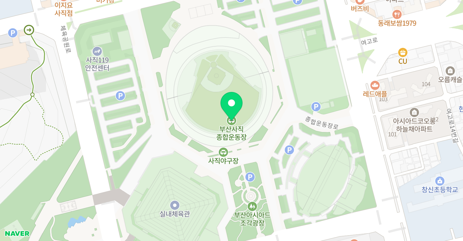 롯데자이언츠 스윙키즈 위치