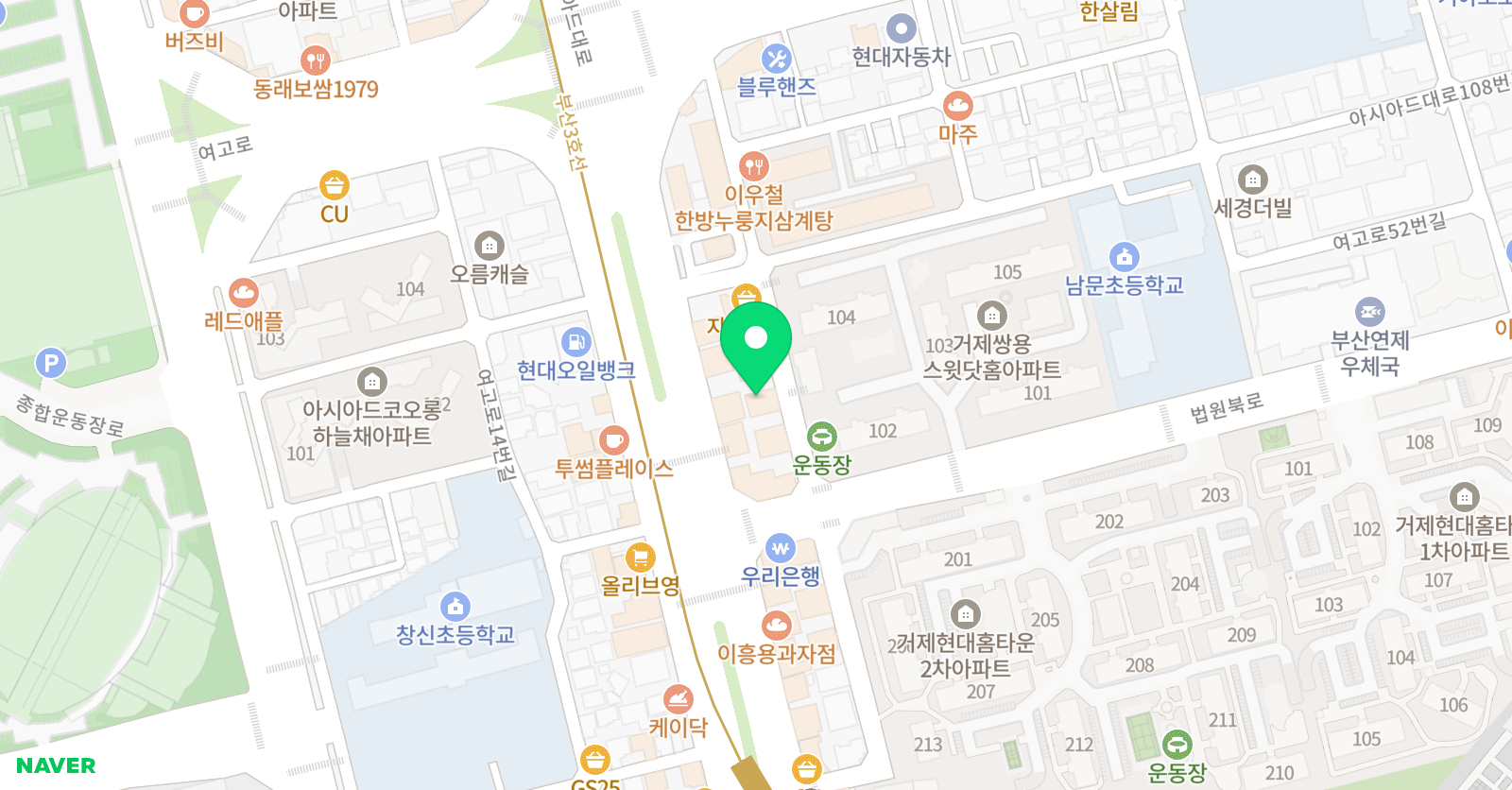 비바체 음악학원 위치