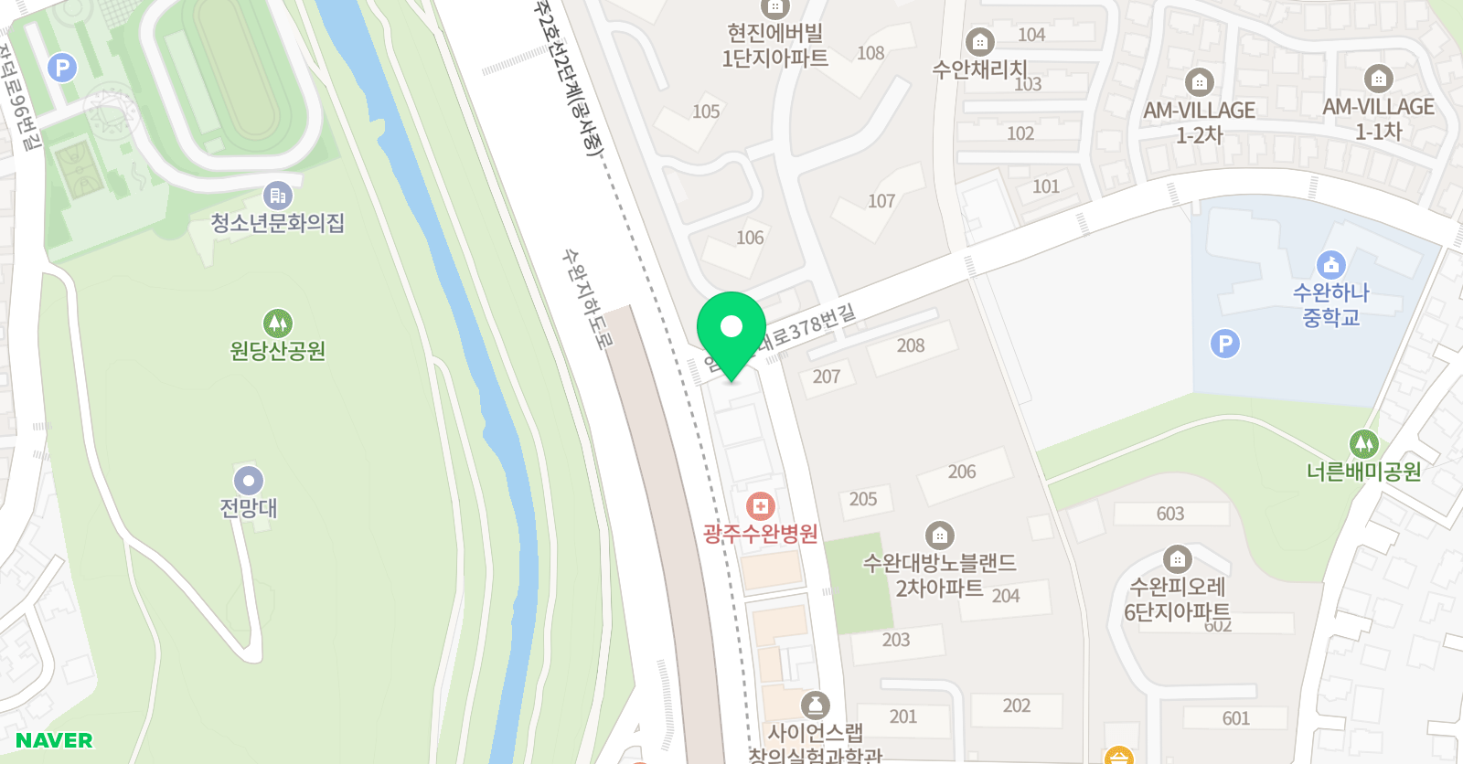 더최선 영수학원 위치