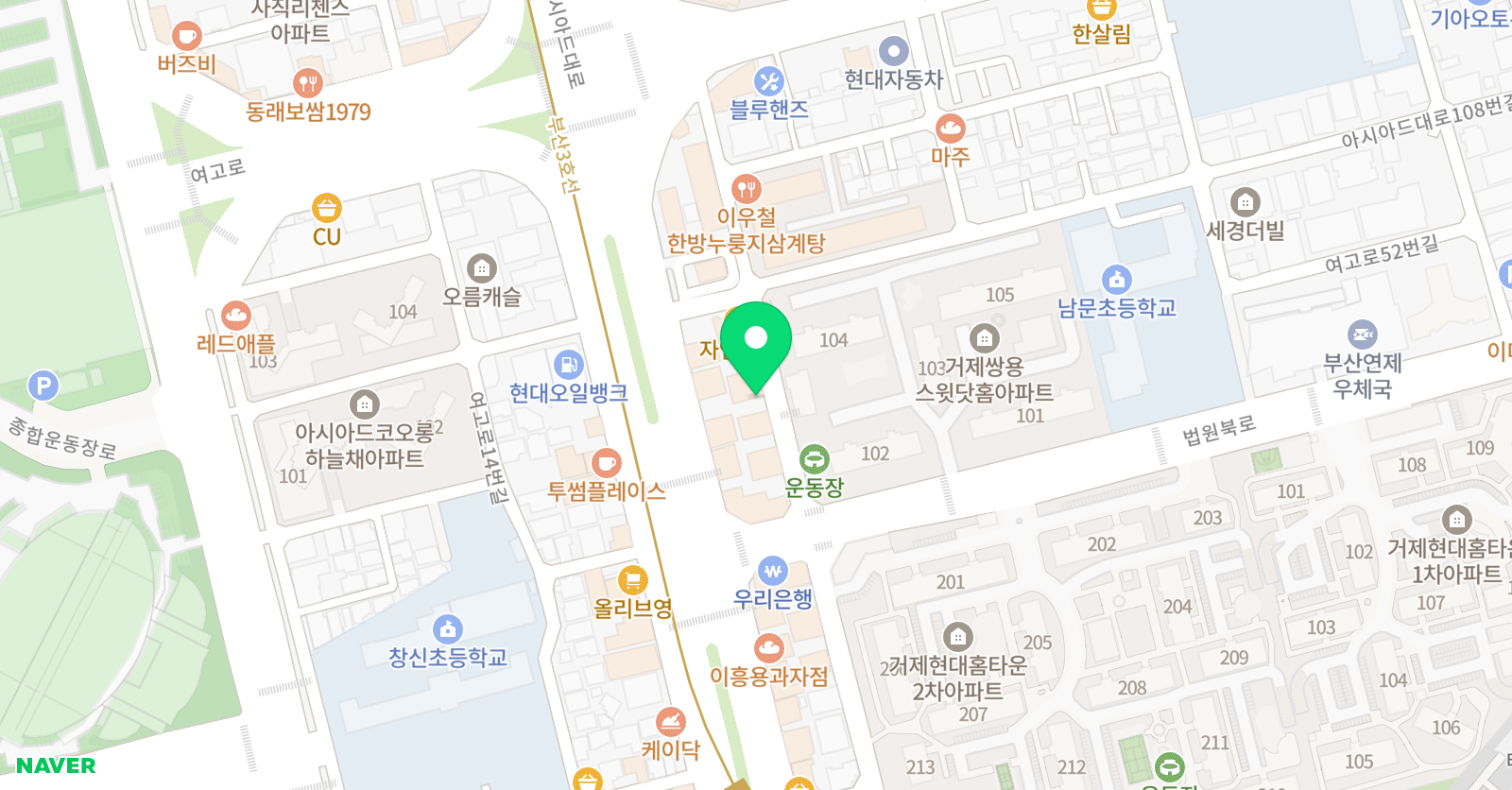 하이매쓰 수학학원 위치
