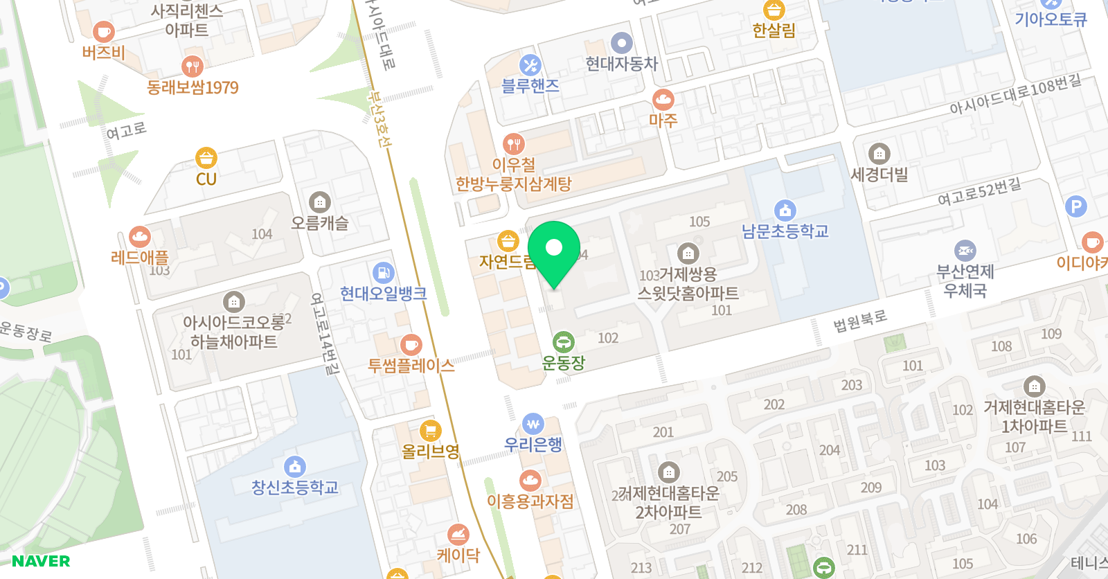 정 수학교습소 위치