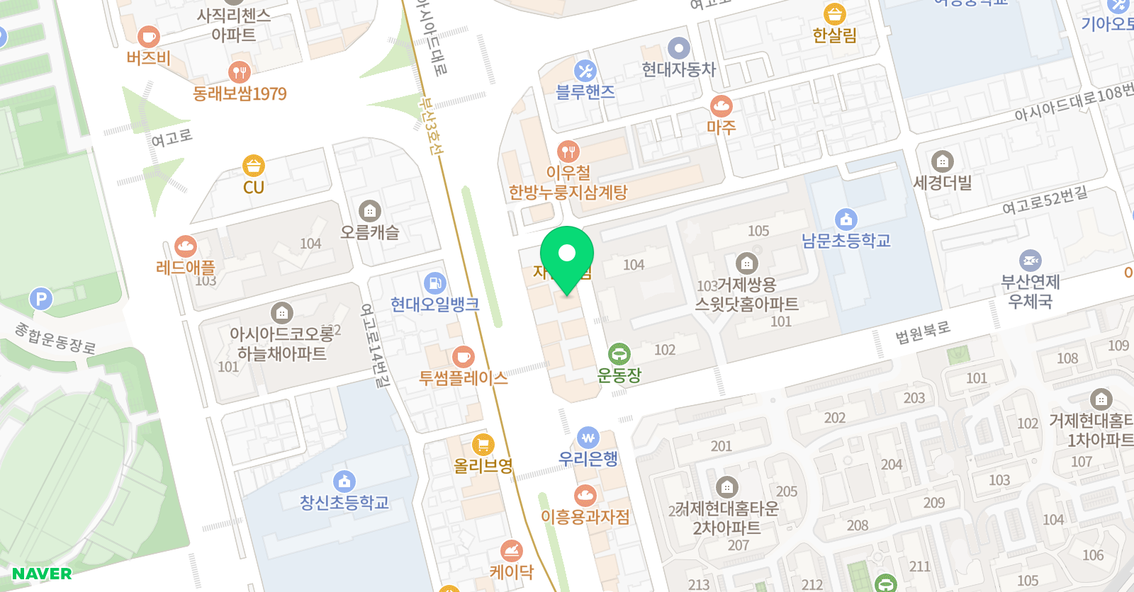 한우리 독서논술토론 부산연제구지부 위치