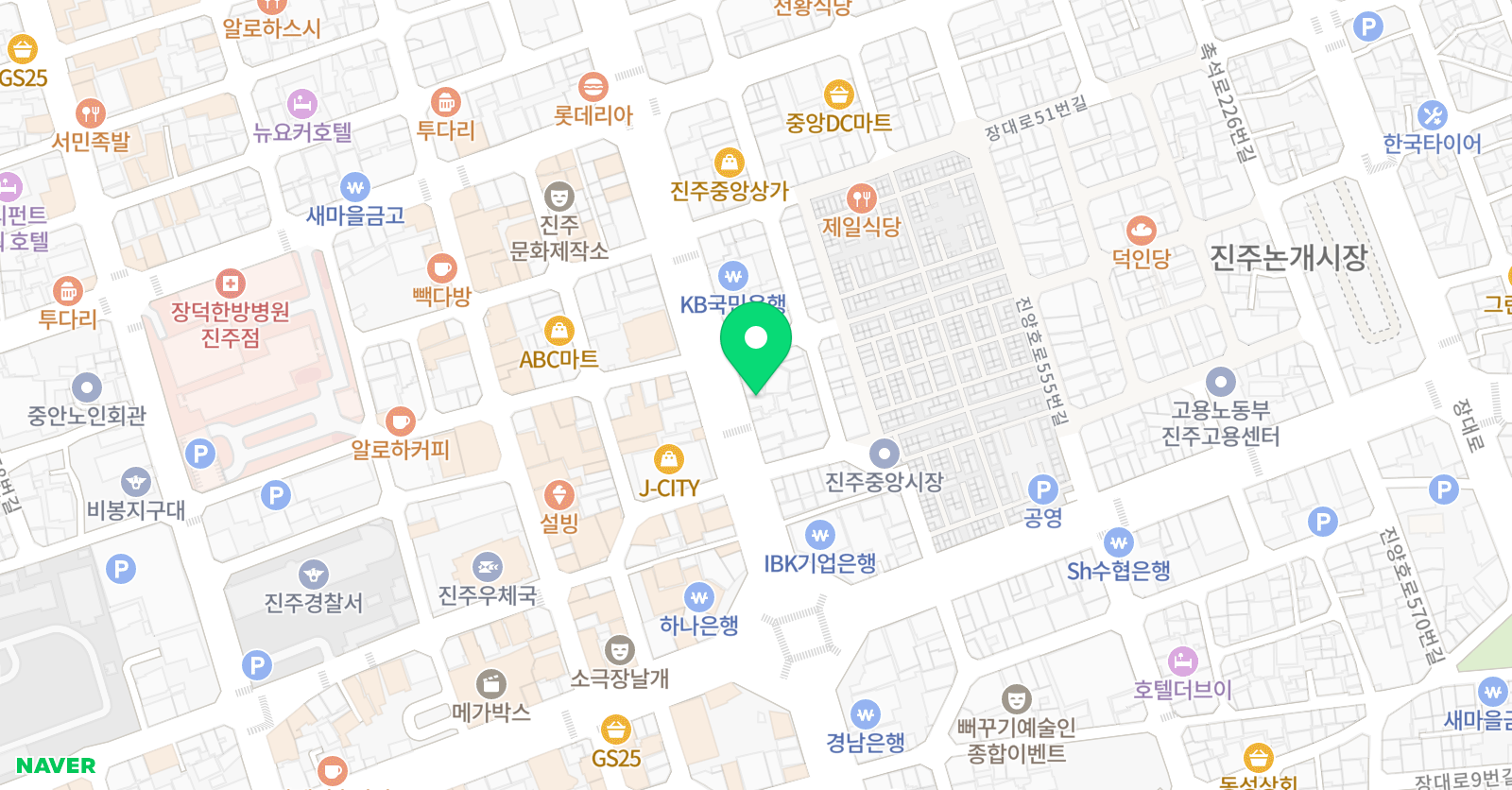 예쓰뮤직아카데미 학원 위치