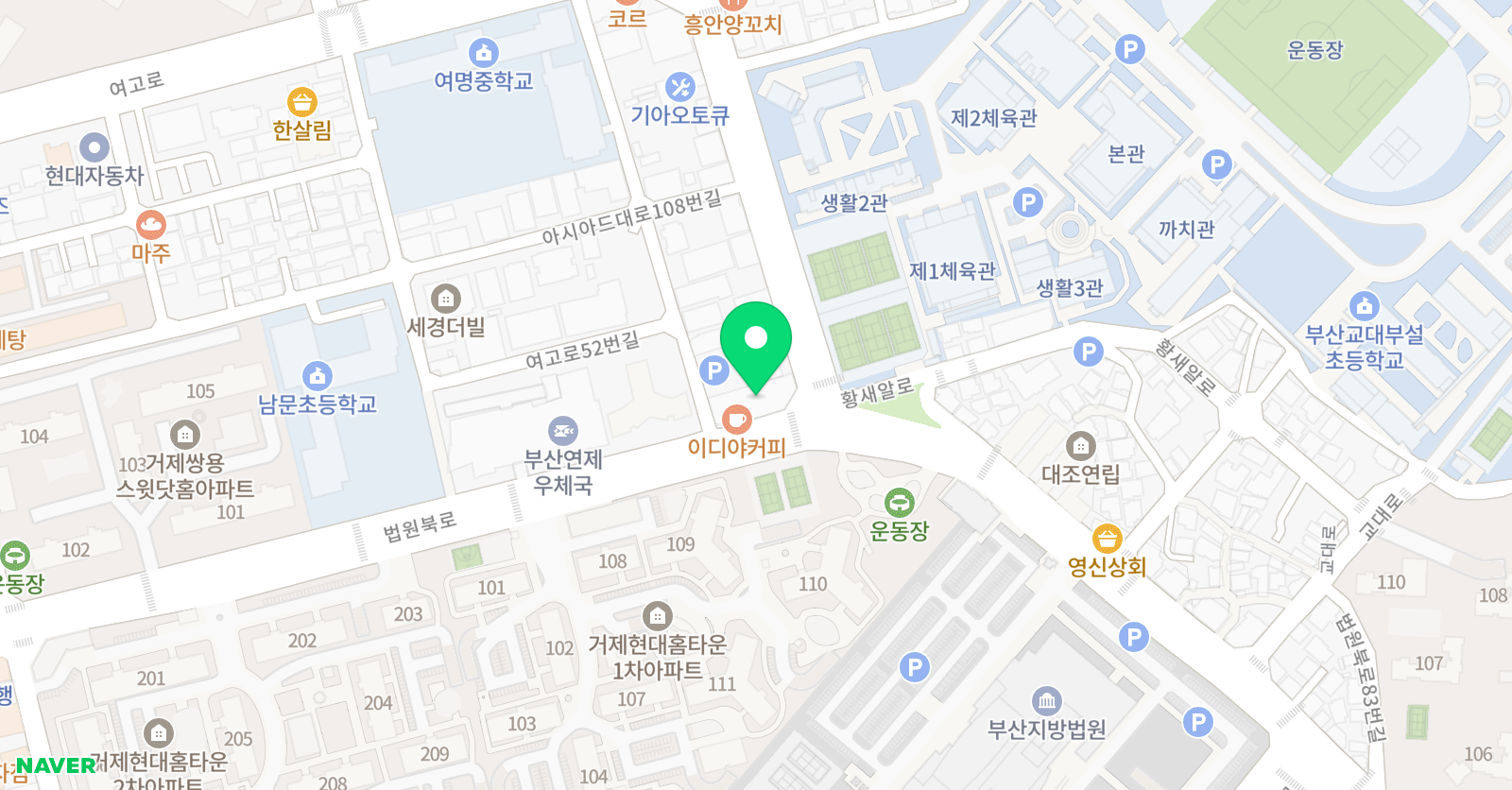 다솜 음악학원 위치