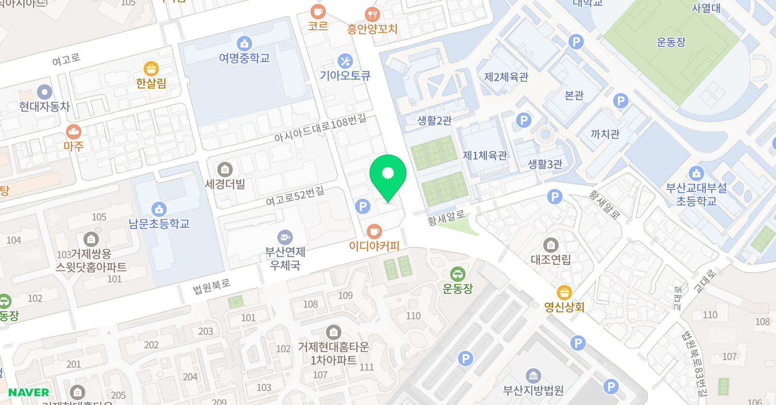 칸타빌레 음악학원 위치