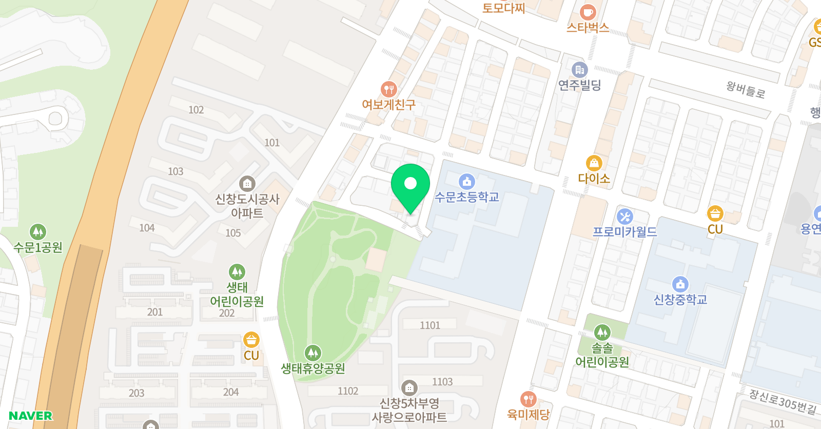 수문 수학 위치