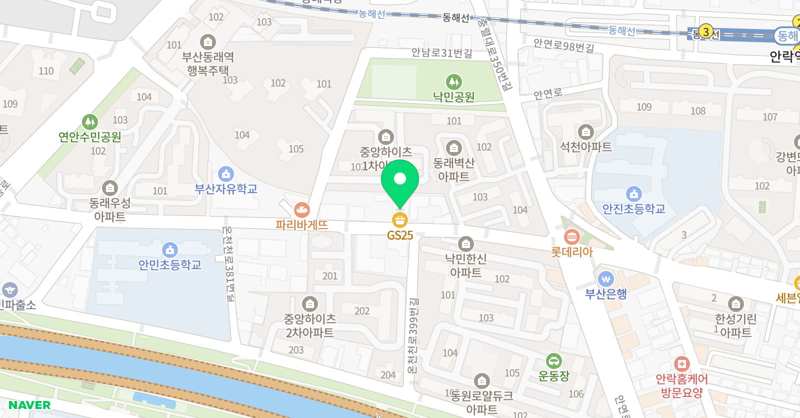 메가 매쓰 학원 위치