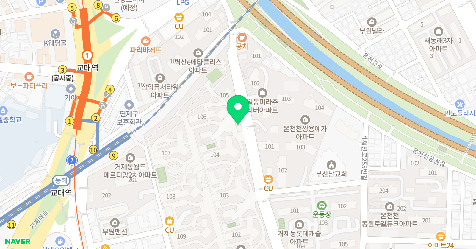 놀작 마이아트 놀작룰루랄라플레이 아트미술교습소 위치
