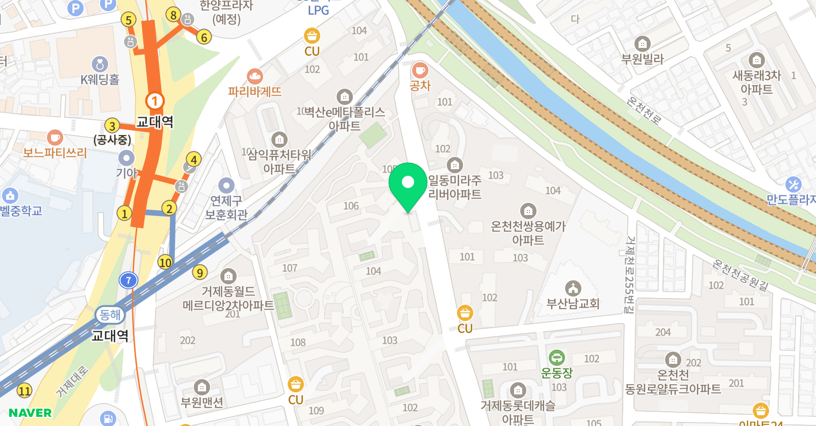플라톤아카데미 월드상가 교습소 위치