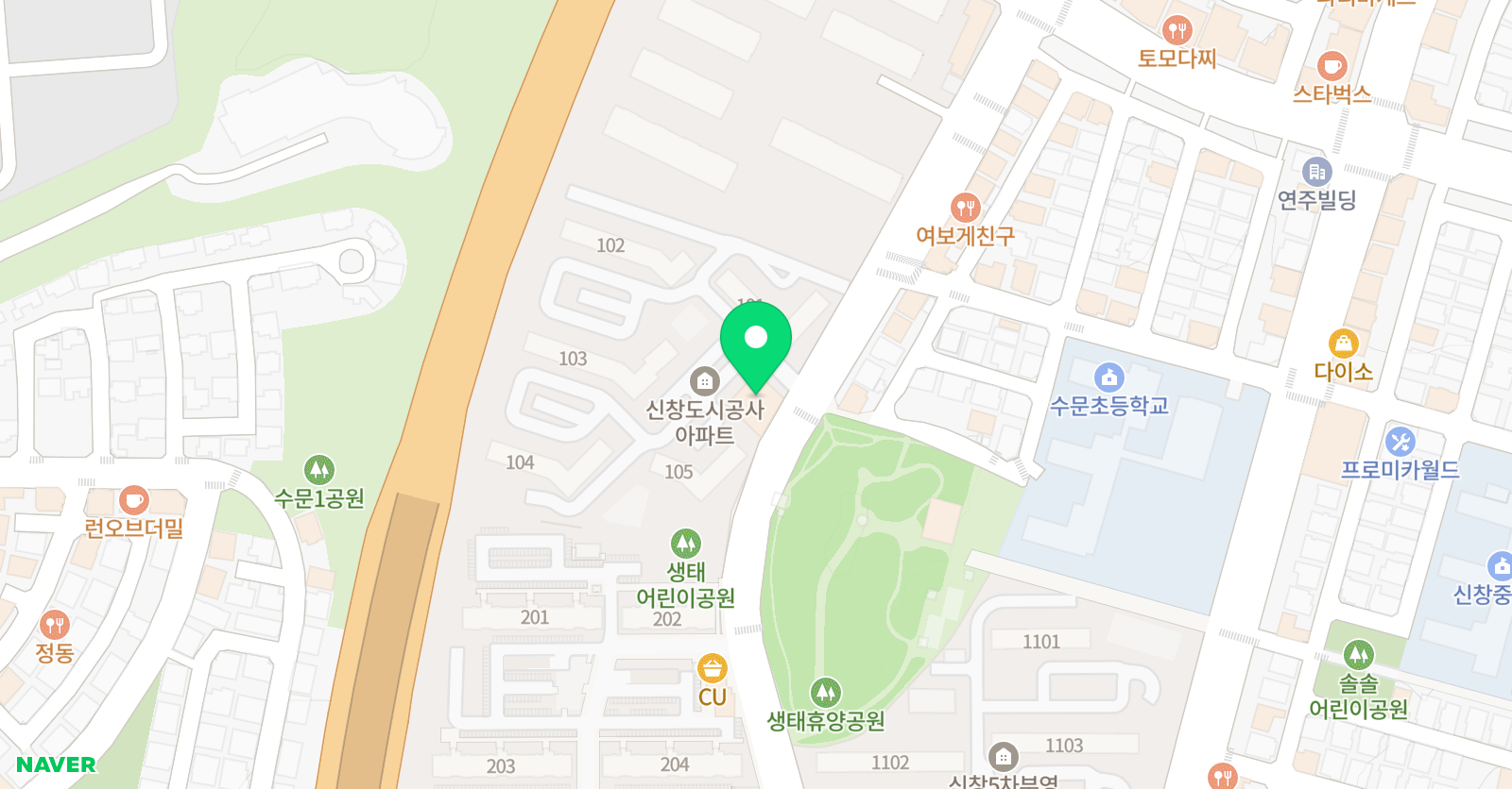 수문 태권도 위치