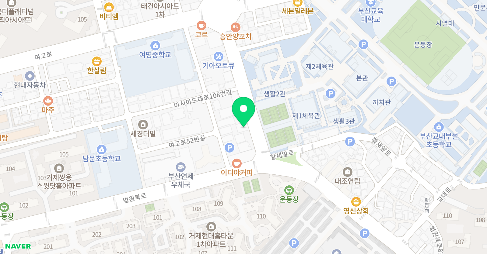 기하급 수학원 위치
