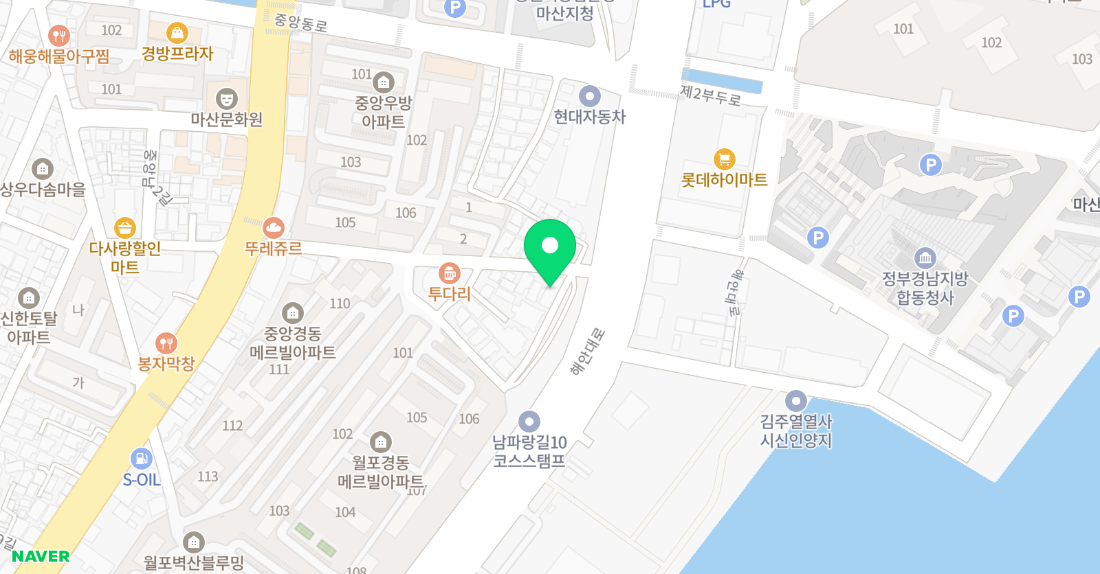 세인트앤드류 외국어학원 위치