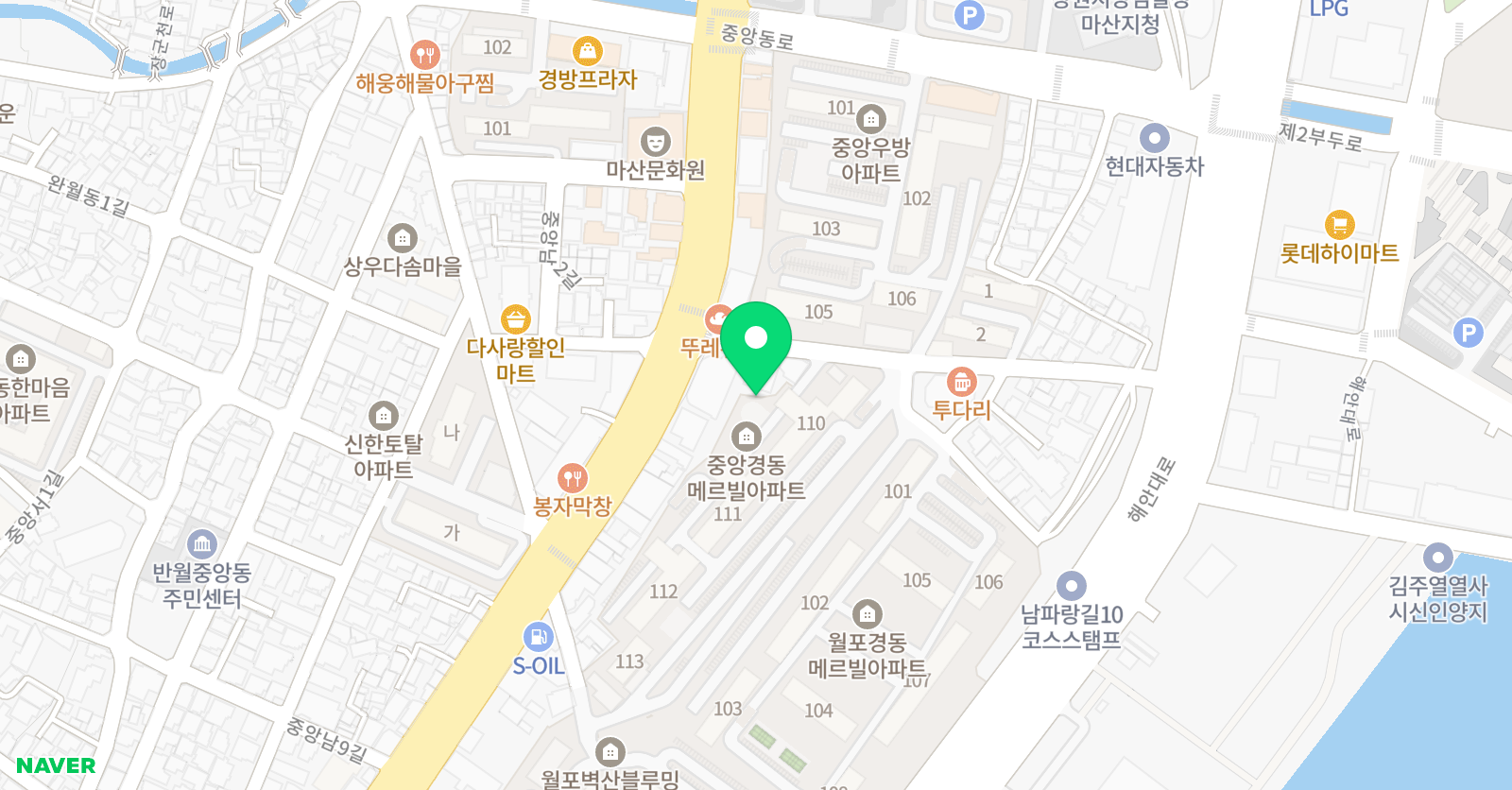 키즈닥터 중앙원 위치