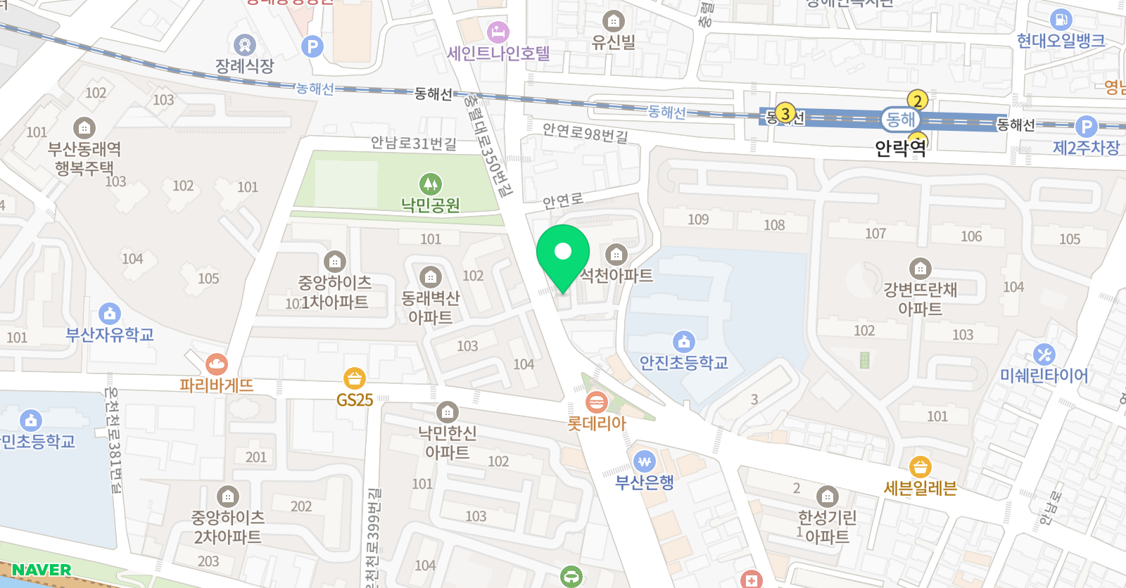 프라임 영어수학학원 위치